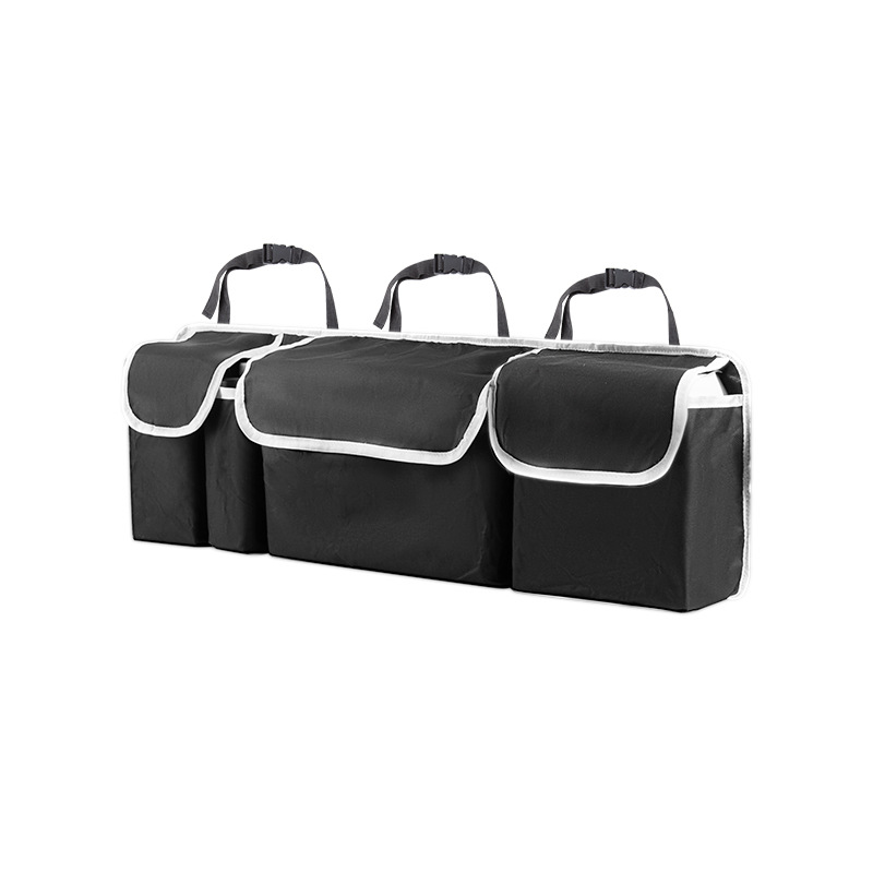 Noir avec bordure blanche