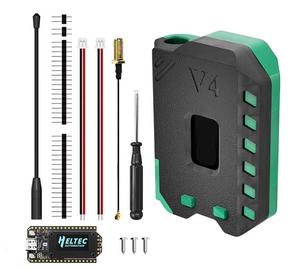 Communicateur Hélectec WiFi <span class=keywords><strong>LoRa</strong></span> 32 (V4) GGDX Chipboard avec puce ESP-S3, pour communication hors réseau/Meshtastic, avec entrée solaire, GNSS et puissance de transmission de 28 dBm - Product Image 3