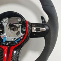 Volant sport trois branches en daim intégral pour BMW F10 F20 F15 F22 F30 F32 M3 F80 M4 F82 M2 F87 M5 F90 E70 E90 E92 E71