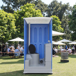 Baño Móvil de Plástico HDPE, Moderno, Plegable, Sanitarios Portátiles, para Obras de Construcción, Uso en Exteriores, Alquiler de WC - Product Image 6