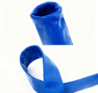 Tuyau plat en PVC souple et léger, personnalisable, haute pression, 100 m de long, vente en gros, offre spéciale