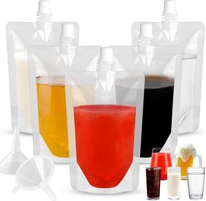 Wholesale Suction Nozzle Bag Water Drink Plastic Drinking Bag Thickened Supermarket Drink Packing Plastic Shopping Bag - Product Image 1