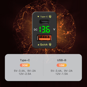 Giá tốt nhất 15 Pro <span class=keywords><strong>Max</strong></span> Adapter cho iPhone nhanh Car Charger 12V 24V cho TOYOTA Phụ Kiện Xe Hơi - Product Image 2