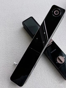 Khóa cửa tự động nhận diện khuôn mặt, vân tay lòng bàn tay, chống nước, mã số, khóa thông minh, camera mắt thần, video <span class=keywords><strong>intercom</strong></span>, Tuya Wifi, Zigbee - Product Image 4