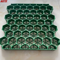 Grille de protection pour gazon en nid d'abeille en HDPE haute résistance |   Stabilisateur de gravier pour allées, parkings et pavés de parcs