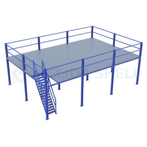 Multi Level Steel Mezzanine Platform Heavy Duty Warehouse Loft Rack Attic <strong>Storage</strong> Racking Floor <strong>System</strong> - Product Image 5