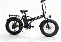 Scooter électrique léger et pratique avec boîte de rangement arrière, vélo électrique pour adultes, mini vélo électrique portable