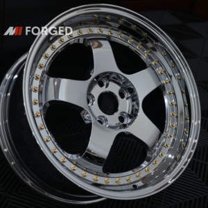 Mâm xe <span class=keywords><strong>Work</strong></span> <span class=keywords><strong>Meister</strong></span> <span class=keywords><strong>S1</strong></span> S1S S13 2P 3P 4x100 5x120 5x114.3 mạ Crom ba lớp dành cho Nissan 350z 370z và mọi loại xe - Product Image 2