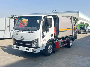 Camion Compacteuse à Ordures Dongfeng 4X2 6 roues 6m³ à Chargement Arrière; Prix du Camion de Collecte des Déchets Compact. - Product Image 3