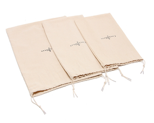 Hot Bán Bông Dây Kéo Túi Tái Sử Dụng Sinh Thái Thân Thiện Tùy Chỉnh Dây Kéo Túi Chất Lượng Cao Dây Kéo Bông Túi - Product Image 3