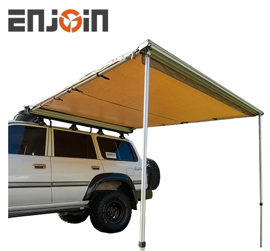 ENJOIN 2022 Hot China Outdoor Car Side Awning Tent Roof Top Tent Sunside Tents 2*2 M Spread Out Sideways Viewin