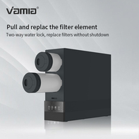Système de filtration d'eau potable par osmose inverse RO avec filtre extractible pour évier domestique