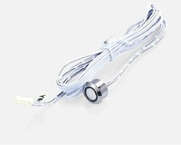 Sakelar Sensor Tombol Sentuh Pintar DC12V 24V 5A untuk Engsel Kabinet, Dimmer Kapasitif untuk Lampu Kabinet dan Lampu LED Strip