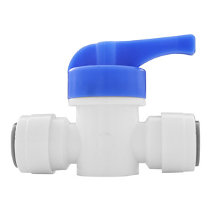 Válvula de bola de 3 puntos de paso directo para purificador de agua, interruptor de 1/2 pulgada para uso doméstico, cocina y comercial - Product Image 1