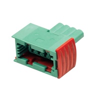 Conector automotriz de plástico eléctrico, arnés de cables hembra, conector automático, 2 unidades