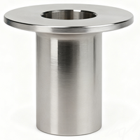 Embout de raccord de tuyau en acier inoxydable Vietnam ASME B16.9 A/SA403 304/304L 316/316L, 1/2 "-12" connecteurs de plomberie soudés à hauteur