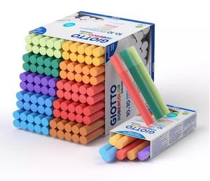 Set di scatole di <span class=keywords><strong>gesso</strong></span> di <span class=keywords><strong>colore</strong></span> misto a 100 pezzi Robercolor <span class=keywords><strong>gesso</strong></span> <span class=keywords><strong>bianco</strong></span> privo di polvere per uso scolastico - Product Image 2