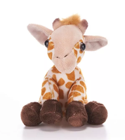 Tigre de la jungle jouets animaux de la forêt peluche douce chimpanzé raton laveur girafe éléphant animal sauvage jouet pour tout-petits vente en gros