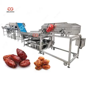 Nylon Brush Vegetable Cleaning Washing Medjool Dates Machine Without Water Machine Clean Date Palm Wash Line For Dates