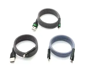 New product new design OEM Suction Storage Magnetic Data Cable for Computer Phone Smart Watch
