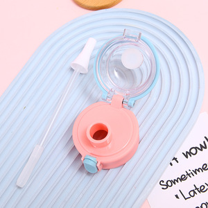 Cartoon 304 Stainless Steel Vacuum Insulated Water Bottle Pop Up Lid Childrens Travel Tumbler Customization - Product Image 2