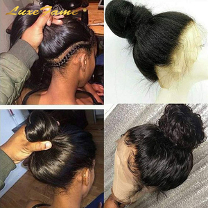 Afro Kinky Curly Lace <strong>Wig</strong> Virgin Hair Transparent Lace Promotion Funmi Long Hair <strong>V</strong> <strong>Part</strong> Kinky Curly <strong>Wig</strong> - Product Image 4