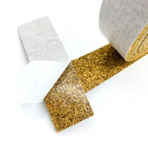45Mx30x4MM Glass Protection Self-Adhesive Cork Tape/roll Cork Pad For Glass Shipping Cork Spacers