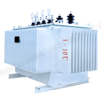 Transformador lleno de aceite toroidal de energía eléctrica 10KVA-50KVA Frecuencia trifásica completamente encapsulada 50Hz/60Hz