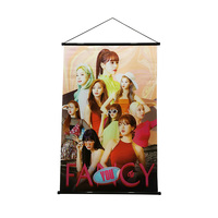 Marchandises Kpop personnalisées, grand poster en toile suspendu, images suspendues, posters muraux Kpop, rouleau mural Kpop pour Bangtan Boys