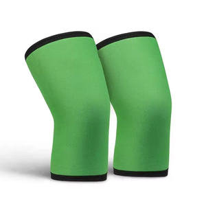 Genouillère en néoprène rose et noir, respirante, de protection, avec fermeture à enfiler, universelle, unisexe, pour volley-ball et basketball - Product Image 5