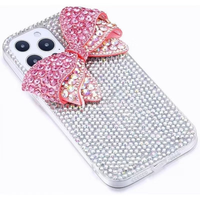 Étui de luxe scintillant en cristal et diamant fait main pour iPhone 18 17 16 15 14 13 Pro Max – Série Cover Girl