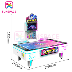 <span class=keywords><strong>Table</strong></span> de <span class=keywords><strong>hockey</strong></span> sur <span class=keywords><strong>air</strong></span> Funspace pour 2 joueurs, machine de jeu d'arcade intérieure pour enfants, <span class=keywords><strong>table</strong></span> de <span class=keywords><strong>hockey</strong></span> à bulles - Product Image 2