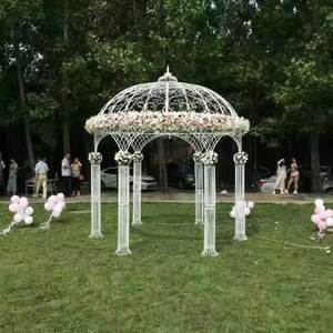 Oniya große Garten Jurte Vogelkäfig Form Eisen Blume Ballon Dusche Dekor Party Hochzeit Bogen Laube - Product Image 6