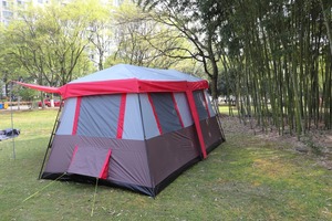PoeticExist Automatic Family Large Camping <strong>Tent</strong> Double Layer <strong>3</strong> <strong>Bedrooms</strong> 1 Living Room Outdoor <strong>Tents</strong> - Product Image 4