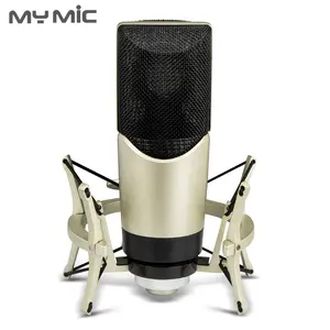 Mi micrófono M4 buena calidad estudio micrófono de condensador de diafragma grande micrófono para grabación de voz de computadora Podcasting cantando