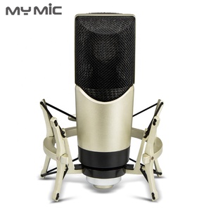Micrófono MY MIC M4 de Buena Calidad, Micrófono de Condensador de Estudio, Micrófono de Diafragma Grande para Grabación Vocal, Podcasting y Canto - Product Image 1