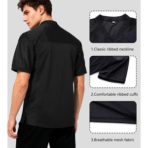 Blank Football Jersey Mesh Practice Plain Unisex Dry Fit Workout <b>Soccer</b> Shirt - Product Image 3