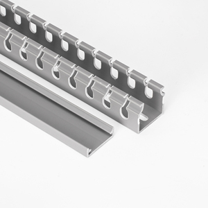 Goulotte de câbles flexible en PVC 25x25mm, organisateur de câbles à fentes pour la gestion des câbles électriques, maison, bureau, <span class=keywords><strong>atelier</strong></span> - Product Image 1