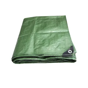 European market popular olive green pe tarpaulin ground cover camping tent