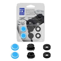 6 en 1 – Capuchons de protection en silicone pour joysticks analogiques surélevés, compatibles avec les manettes P-S5 et NS