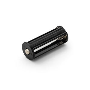 Siyah plastik Cylindric tipi 3 hücre AA pil tutucu kutusu tel AAA pil kutusu/kutu/tutucu pil silindir pil raf - Product Image 6