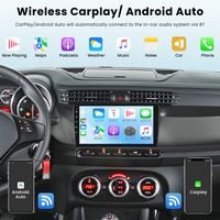 Autoradio Android Podofo 9'' pour Alfa Romeo Giulietta LHD 2010-2014, Carplay/Android Auto sans fil, fournisseur en gros d'audio automobile OEM