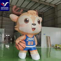 Figura Inflable de Dibujos Animados, Modelo de Globo, Publicidad Exterior