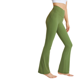 Usine personnalisée Nouveau Skinny-ass Micro Yoga Pantalon Haut Rebond Nu Tous Les Sports <span class=keywords><strong>De</strong></span> Mode Pantalons Décontractés Femmes - Product Image 3