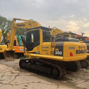 Komatsu PC200-8n 21-ton <b>Used</b> <b>Excavator</b> Original Japanese Construction Machinery Durable Tracked Motor and Transmission for Sale - Product Image 2