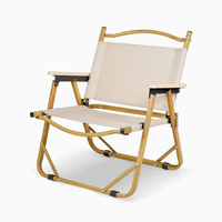 Chaise de camping pliable ultra-légère, structure métallique portable, tissu Oxford, siège de pique-nique pour extérieur et plage