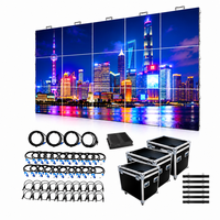 Système complet d'affichage LED 6m x 3m, panneaux LED P2.6 P2.9 P3 P3.91 P4.81, 500mm x 1000mm, écran vidéo LED intérieur/extérieur