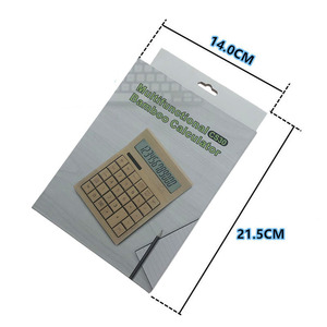 Bamboo Calculator 12 Digit <b>Solar</b> <b>Powered</b> Large Office Gift Calculator - Product Image 2