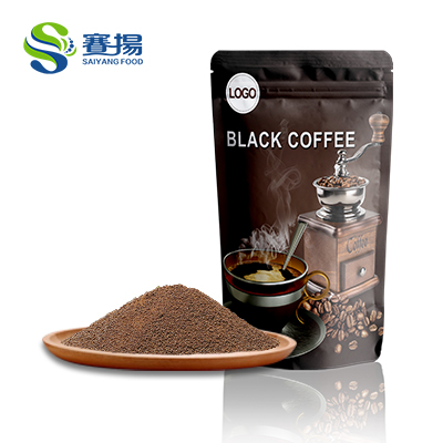 Частная торговая марка Arabica, черный кофейный порошок, порошок мгновенного кофе