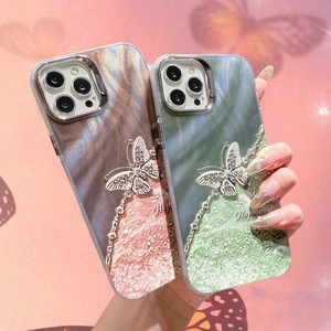 Funda de Teléfono Móvil de TPU con Diseño de Mariposa Brillante y Degradado de Lujo, Resistente a Golpes, para 16/16e/16 Pro/16 Pro Max, Cubiertas Estéticas - Product Image 4